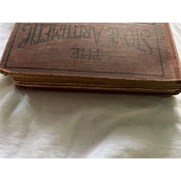 The Stone Arithmetic Advanced State Of Kansas Hardcover 1911 Vintage Book - Picture 7 of 16